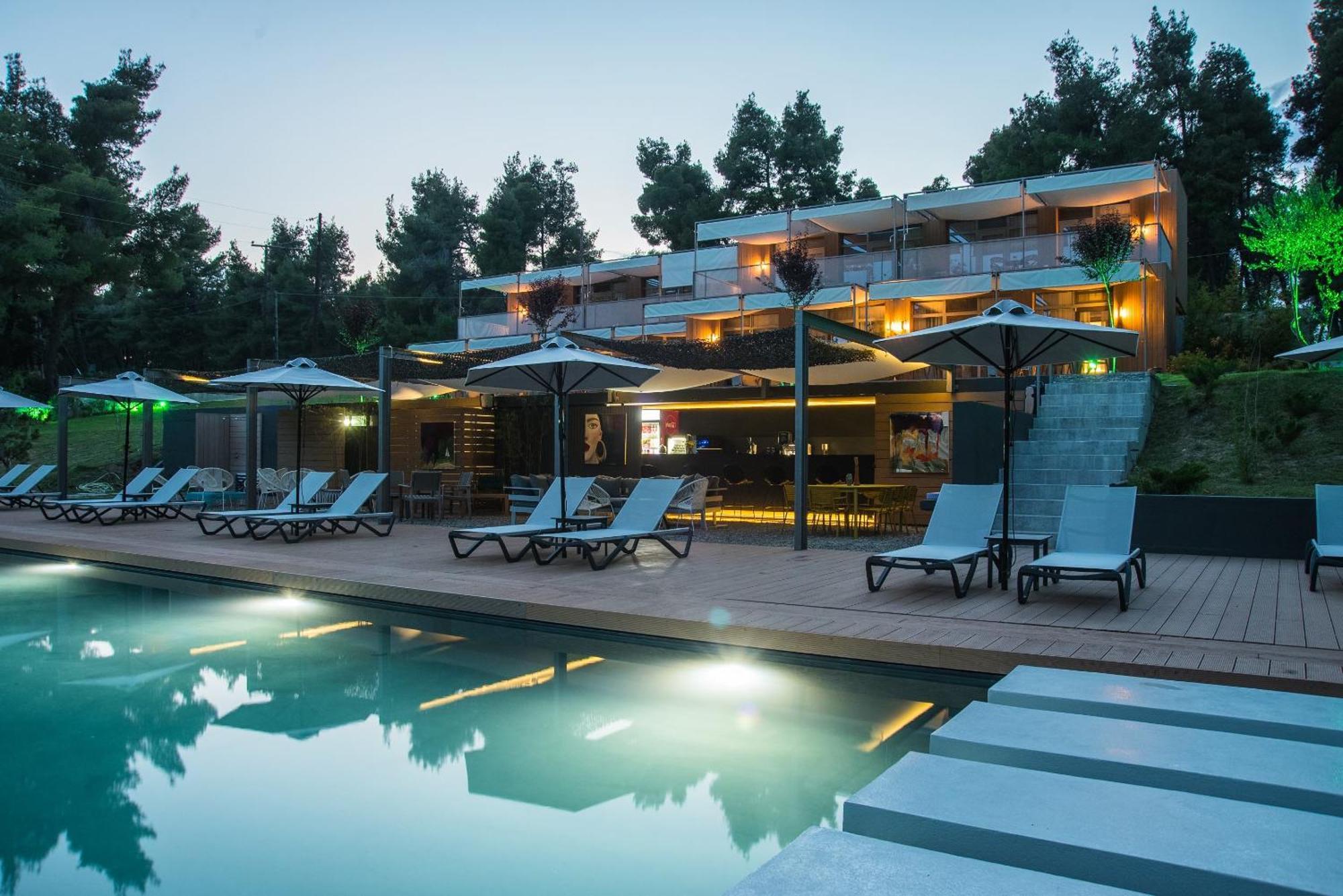 Sani Woods Studios&Apartments Exterior foto